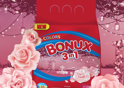 Bonux 3v1 Radiant Rose Prášok
